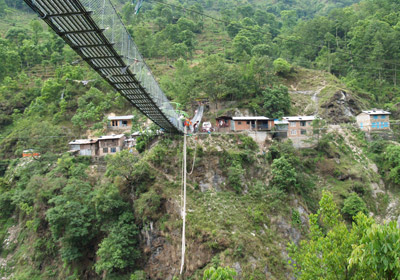 Bungy Jumping in Nepal